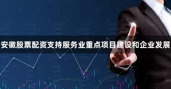 安徽股票配资支持服务业重点项目建设和企业发展